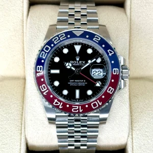 NEW 2024 Rolex GMT-Master II "Pepsi" 40mm 126710BLRO Jubilee