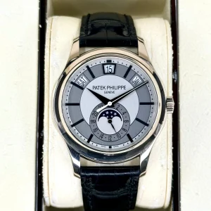 2012 Patek Philippe Annual Calander 40mm 5205G White Gold Grey Dial