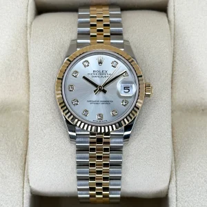 NEW 2025 Rolex Lady Datejust 31mm 278273 Two-Tone Silver Diamond Dial