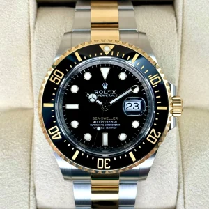 2022 Rolex Sea-Dweller 43mm 126603 Two-Tone Black Dial