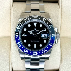 NEW OLD STOCK 2017 Rolex GMT-Master II "Batman" 40mm 116710BLNR Oyster