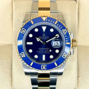 2020 Rolex Submariner "Bluesy" 40mm 116613LB Two-Tone Blue Dial