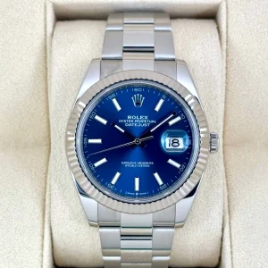 NEW 2025 Rolex Datejust 41mm 126334 Blue Dial Oyster