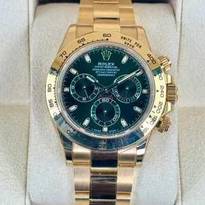 2023 Rolex Daytona "John Mayer" 40mm 116508 Yellow Gold Green Dial