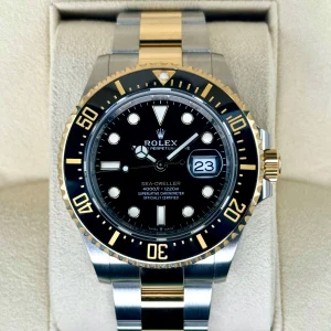 2022 Rolex Sea-Dweller 43mm 126603 Two-Tone Black Dial