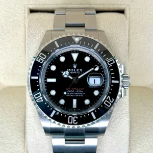 2022 Rolex Sea-Dweller 43mm 126600 Stainless Steel Black Dial