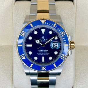 2023 Rolex Submariner "Bluesy" 41mm 126613LB Two-Tone Blue Dial