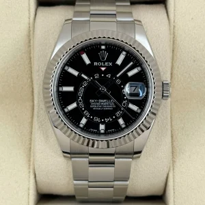 2023 Rolex Sky-Dweller 42mm 326934 Oyster Black Dial
