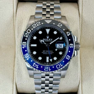2022 Rolex GMT-Master II "Batgirl" 40mm 126710BLNR Jubilee Black Dial