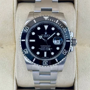 2015 Rolex Submariner 40mm 116610LN Stainless Steel Black Dial