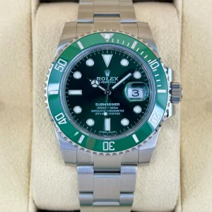 2017 Rolex Submariner "Hulk" 40mm 116610LV Green Dial