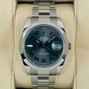 NEW 2025 Rolex Datejust 41mm 126300 Wimbledon Dial Oyster