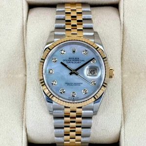 NEW 2025 Rolex Datejust 36mm 126233 Mother of Pearl Diamond Dial