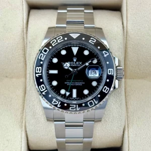 NEW OLD STOCK 2020 Rolex GMT-Master II 40mm 116710LN Black Dial