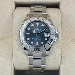 2017 Rolex Yacht-Master 37mm 268622 Stainless Steel Rhodium Dial