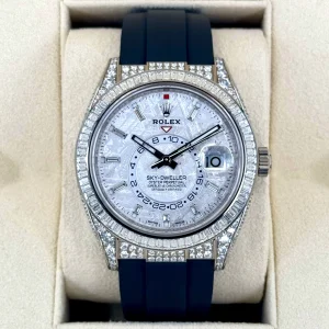 NEW 2023 Rolex Sky-Dweller Meteorite Diamond Watch 326259TBR