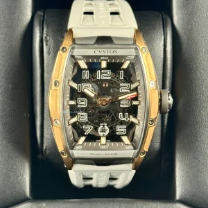 Cvstos Challenge II JetLiner SL Brancard 41mm Rose Gold & Titanium Skeleton