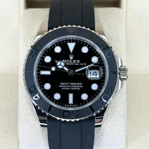 NEW 2025 Rolex Yacht-Master 42 226659 White Gold Oysterflex Black Dial