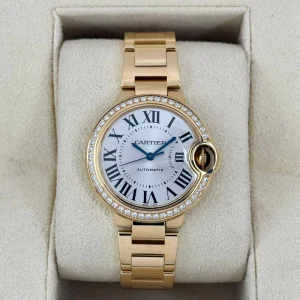 2021 Cartier Ballon Bleu De Cartier 33mm WJBB0042 Silver Dial