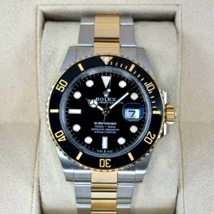 2023 Rolex Submariner 41mm 126613LN Two-Tone Black Dial