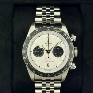 2024 Tudor Black Bay Chrono 41mm 79360N Opaline Panda Dial