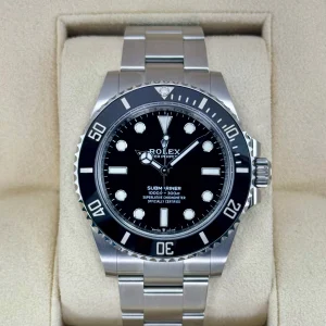 NEW 2024 Rolex Submariner 41mm 124060 Stainless Steel Black Dial