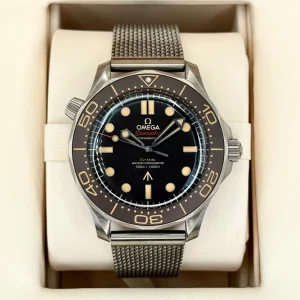 2023 Omega Seamaster Diver 300M 007 42mm Titanium Brown Dial