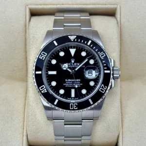 2022 Rolex Submariner 41mm 126610LN Stainless Steel Black Dial