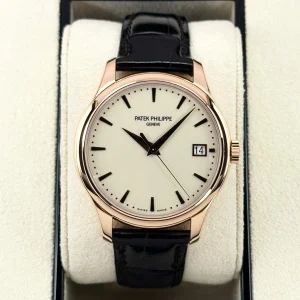 NEW 2022 Patek Philippe Calatrava 39mm 5227R Rose Gold Ivory Dial