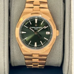 NEW 2025 Vacheron Constantin Overseas 41mm 4520V Pink Gold Green Dial