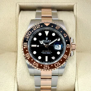 NEW 2024 Rolex GMT-Master II "Rootbeer" 40mm 126711CHNR Two-Tone
