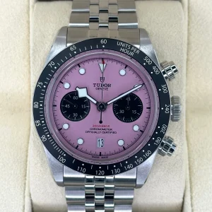 NEW 2025 Tudor Black Bay Chrono 41mm 79360N Pink Dial