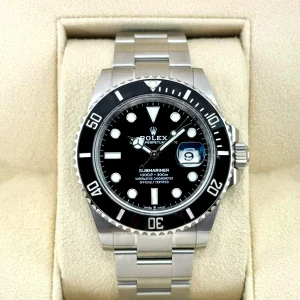 2022 Rolex Submariner 41mm 126610LN Stainless Steel Black Dial
