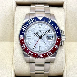 2024 Rolex GMT-Master II "Pepsi" 40mm 126719BLRO Meteorite Dial