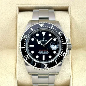 2022 Rolex Sea-Dweller 43mm 126600 Stainless Steel Black Dial