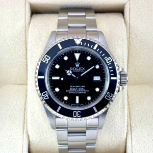 1995 Rolex Sea-Dweller 40mm 16600 Stainless Steel Black Dial