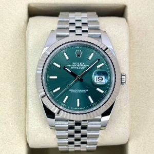 NEW 2025 Rolex Datejust 41mm 126334 Jubilee Green Dial