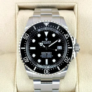 NEW 2024 Rolex Deepsea 44mm 136660 Stainless Steel Black Dial