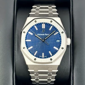 NEW 2021 Audemars Piguet  Royal Oak  41mm 15503BC Blue Dial