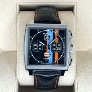 Tag Heuer Monaco Gulf Limited Edition 38mm CW211A Black Dial