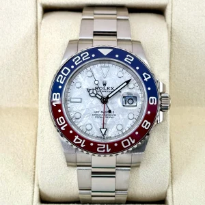 2022 Rolex GMT-Master II "Pepsi" 40mm 126719BLRO Meteorite Dial