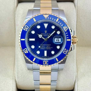 2017 Rolex Submariner "Bluesy" 40mm 116613LB Two-Tone Blue Dial