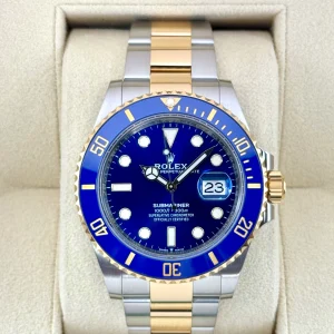 2021 Rolex Submariner "Bluesy" 41mm 126613LB Two-Tone Blue Dial