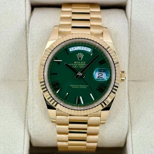 NEW 2025 Rolex Day-Date 40mm 228238 Presidential Green Dial