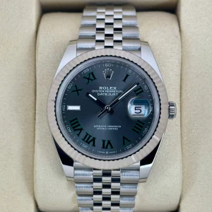NEW 2025 Rolex Datejust 41mm 126334 Jubilee Wimbledon Dial