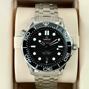 2025 Omega Seamaster Diver 300M 42mm 210.30.42.20.01.001 Black Dial