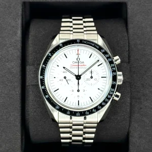 2025 Omega Speedmaster Moonwatch Pro 42mm 310.30.42.50.04.001 White Dial