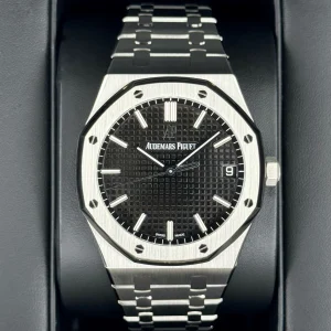 2022 Audemars Piguet Royal Oak 41mm 15500ST Black Dial