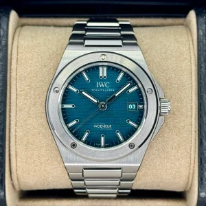 NEW 2025 IWC Ingenieur Automatic 40mm IW328903 Aqua Dial
