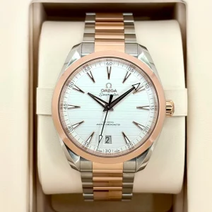 2025 Omega Seamaster Aqua Terra 41mm 220.20.41.21.02.001 Silver Dial